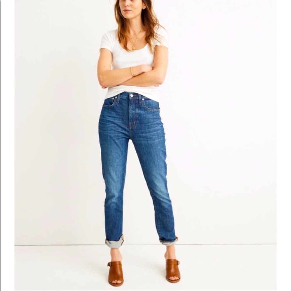 Madewell ⭐️ The High-Rise Slim Boyjean ⭐️ 27